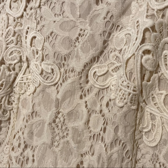 Saved By The Dress Ivory Floor Length Dress - Picture 4 of 11